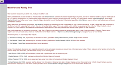 Desktop Screenshot of mikeparsons.org.uk