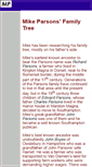 Mobile Screenshot of mikeparsons.org.uk