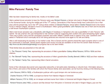 Tablet Screenshot of mikeparsons.org.uk
